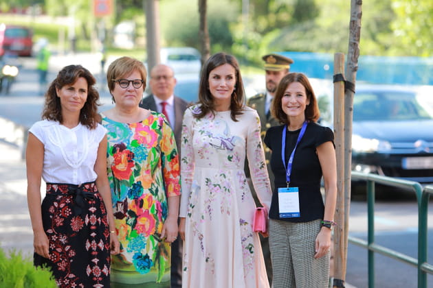 Le look printanier de Letizia d'Espagne