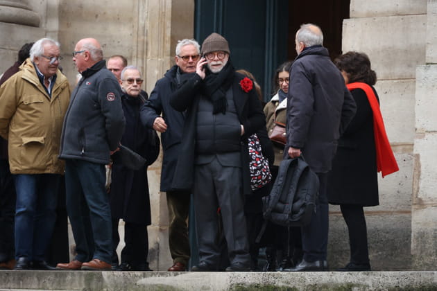 Obsèques de Catherine Laborde : son mari Thomas Stern, ému