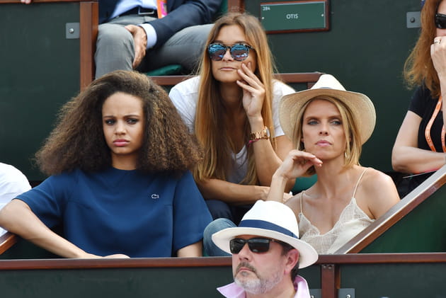 Alicia Aylies, Miss France 2017 et Sylvie Tellier, visiblement ravies d'être là