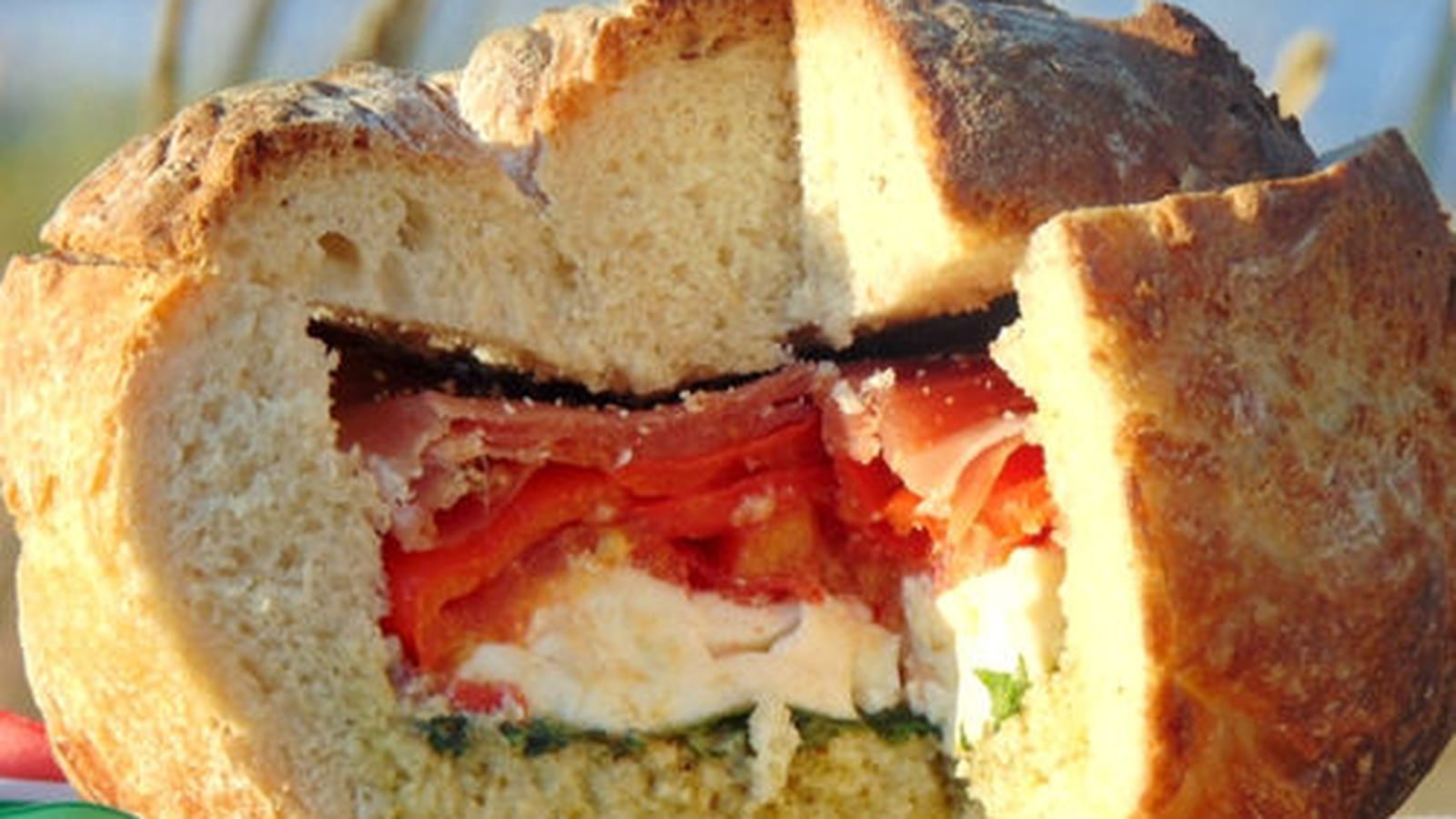 Pain surprise aux couleurs de l'Italie