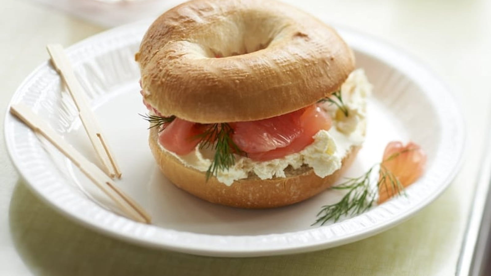 Bagel frais au pamplemousse de Floride