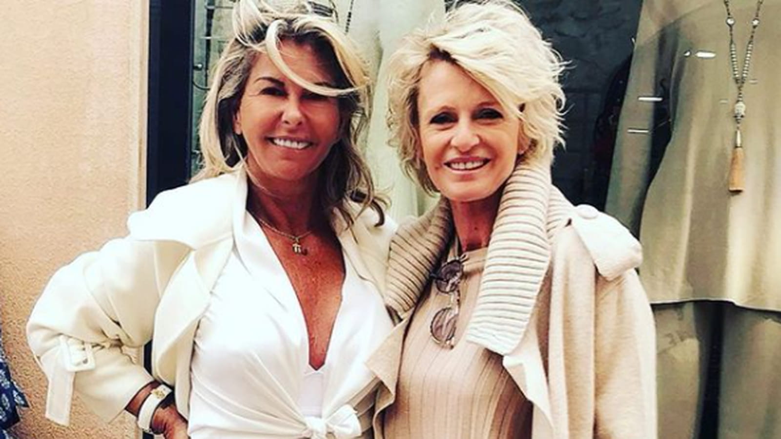 Caroline Margeridon et Sophie Davant