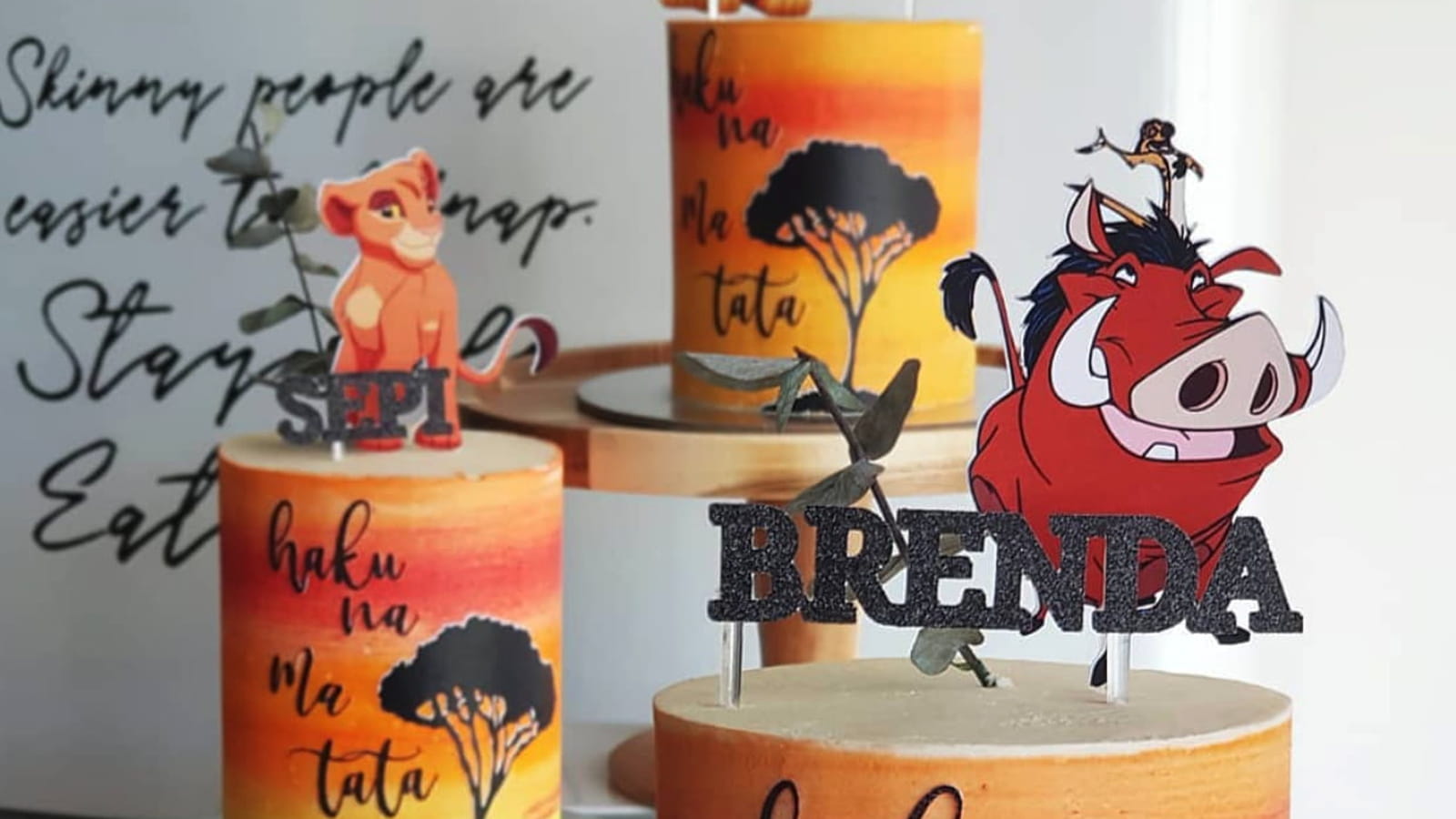 Gâteau Le Roi Lion