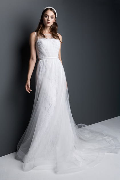 Robe de mariée ceinturée de Georges Hobeika