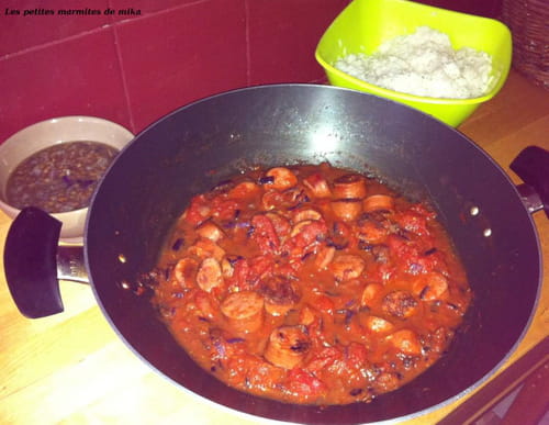Rougail saucisses (Porc)