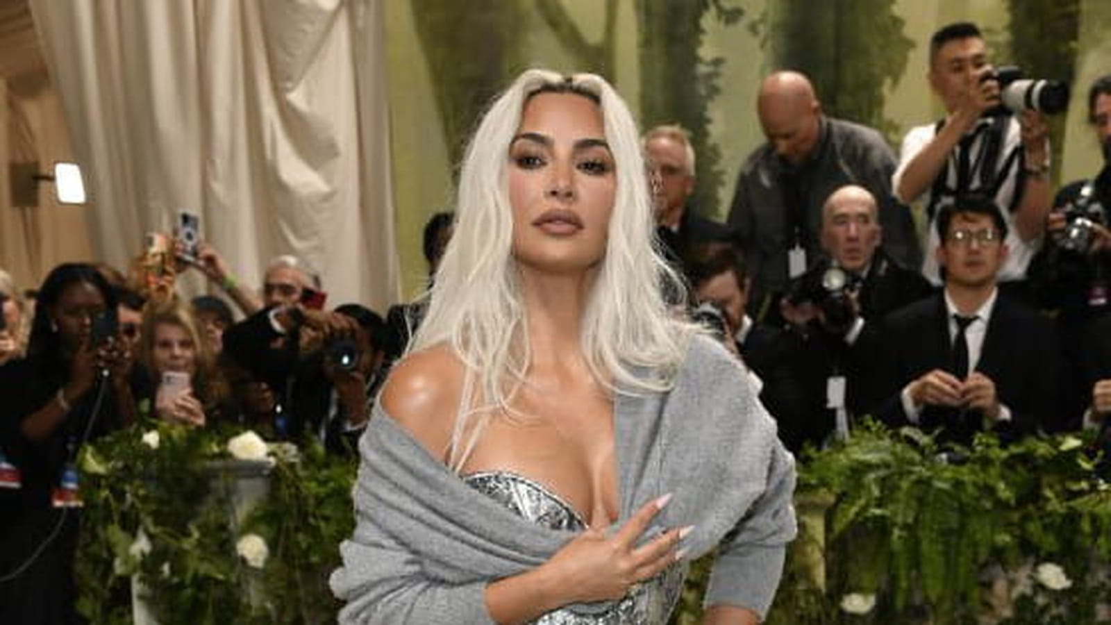 Kim Kardashian en maison Margiela