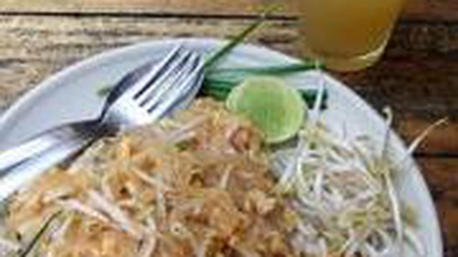 Pad thaï chicken en Thaïlande