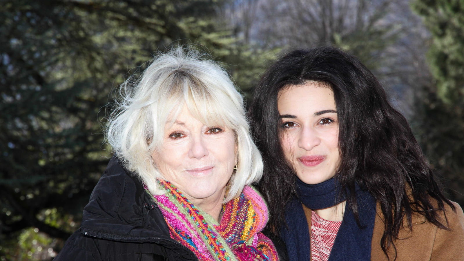 Avec Camelia Jordana au Festival de Luchon, en 2013