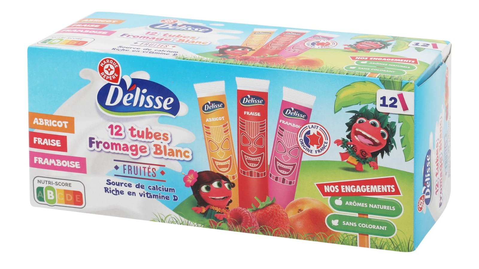Les tubes fromage blanc Delisse