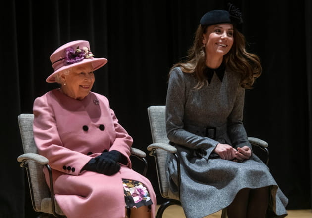 Kate Middleton et Elizabeth II