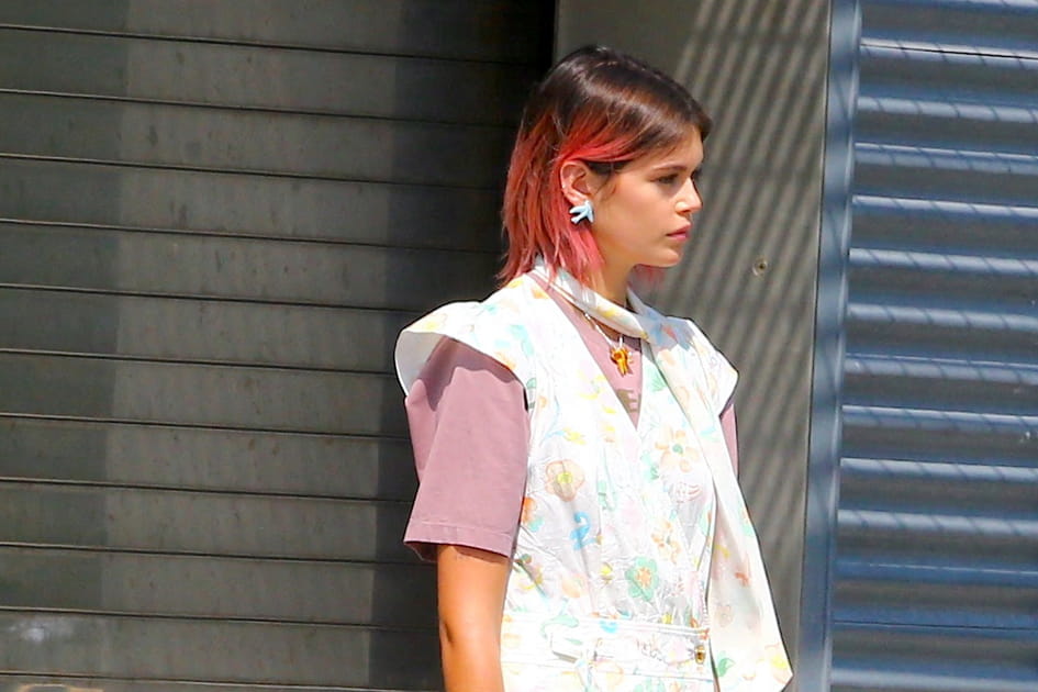 Flop&nbsp;: Kaia Gerber et sa coloration rose