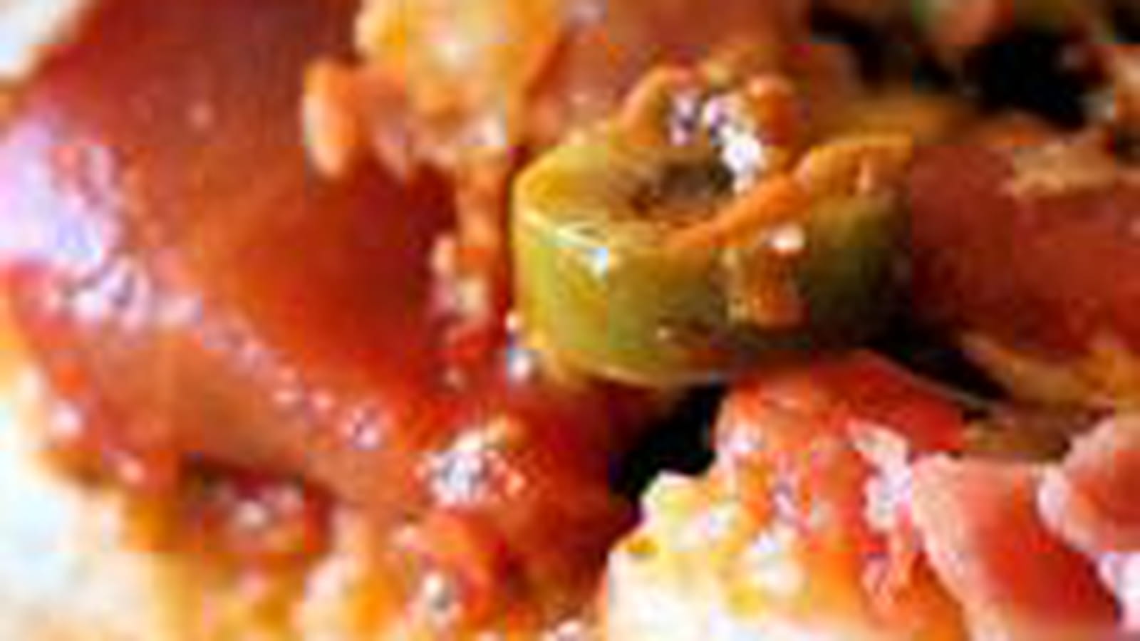 Pizza tomates et olives