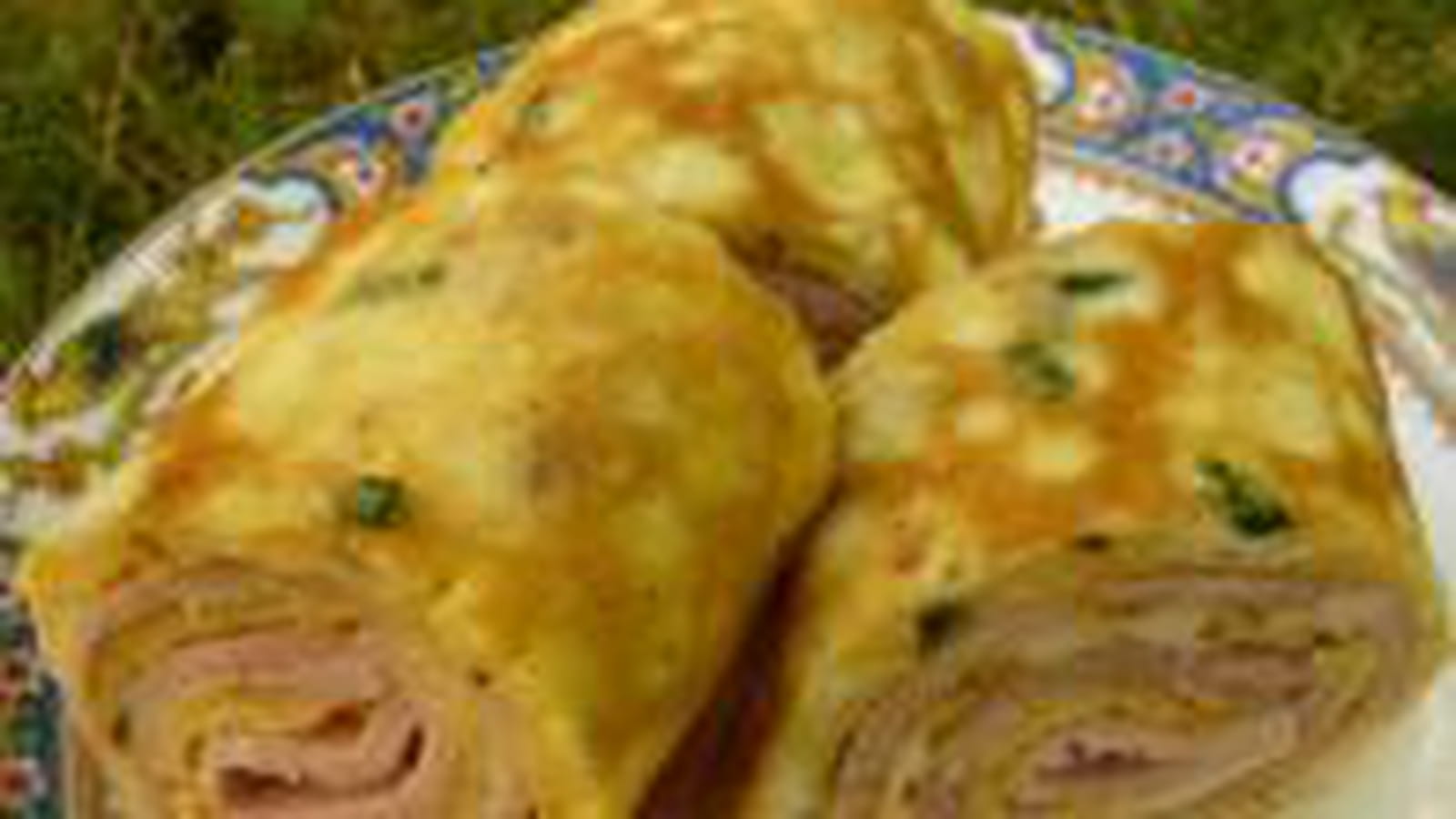 Roulés jambon oeuf