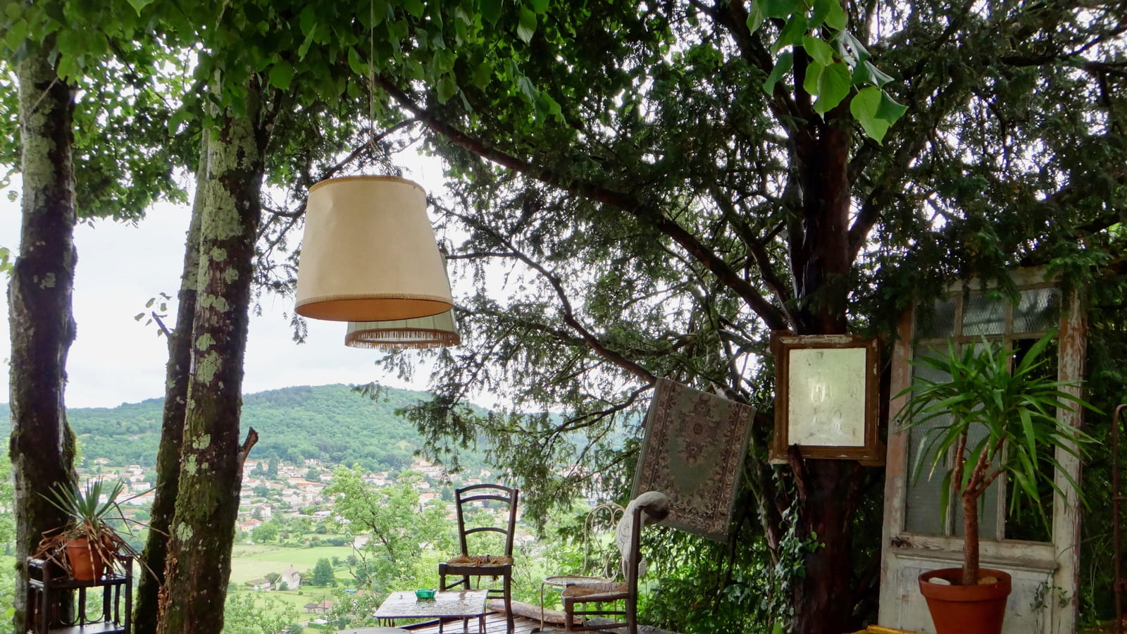 Terrasse avec vue