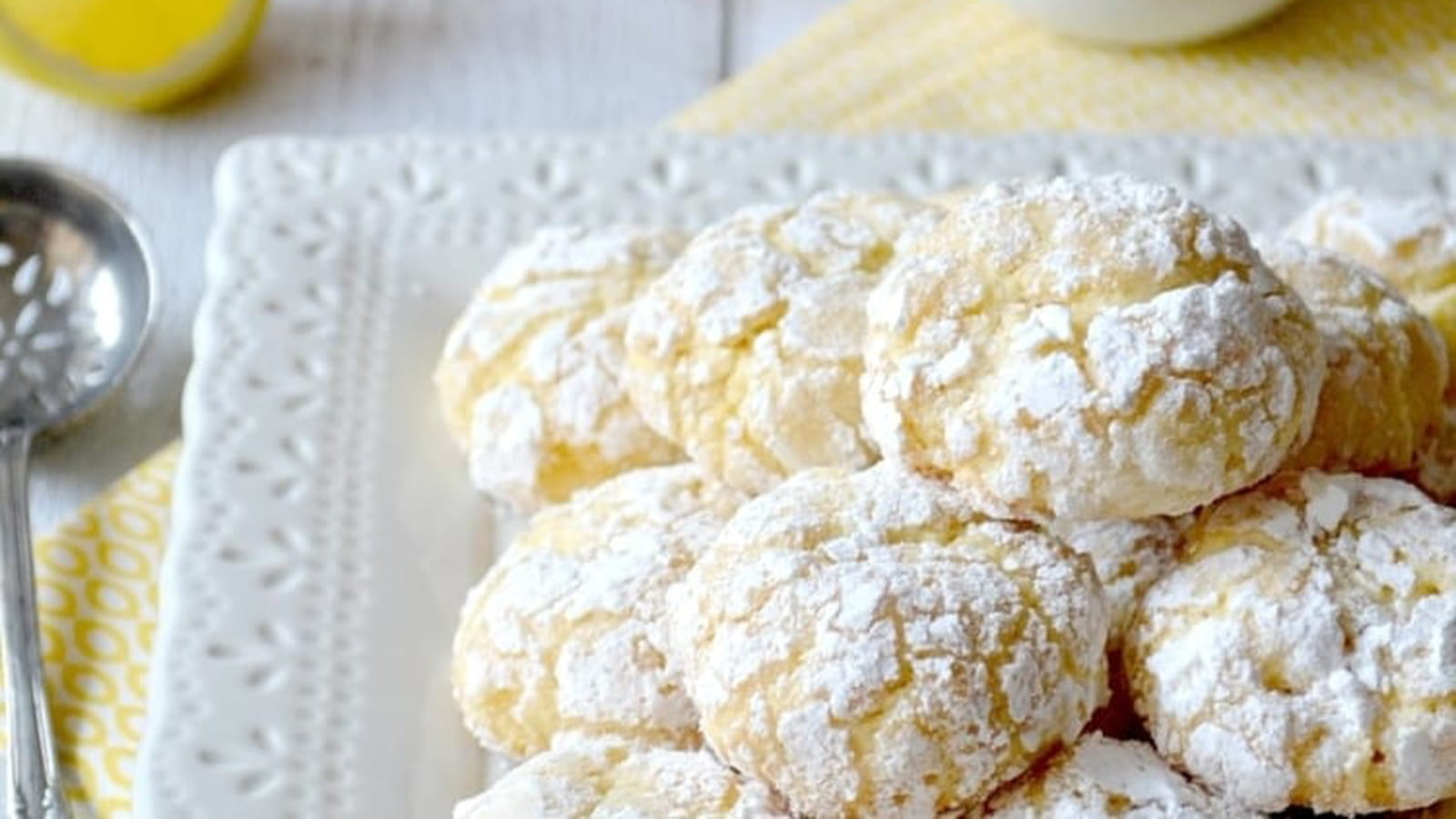 Biscuits moelleux au citron