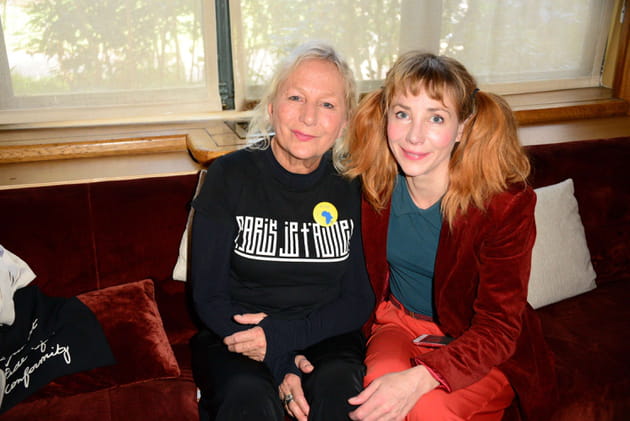 Agnès b. et Julie Depardieu