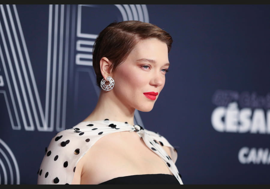La bouche coquelicot de L&eacute;a Seydoux