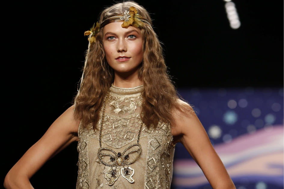 Le Mermaid hair accessoiris&eacute; de Karlie Kloss