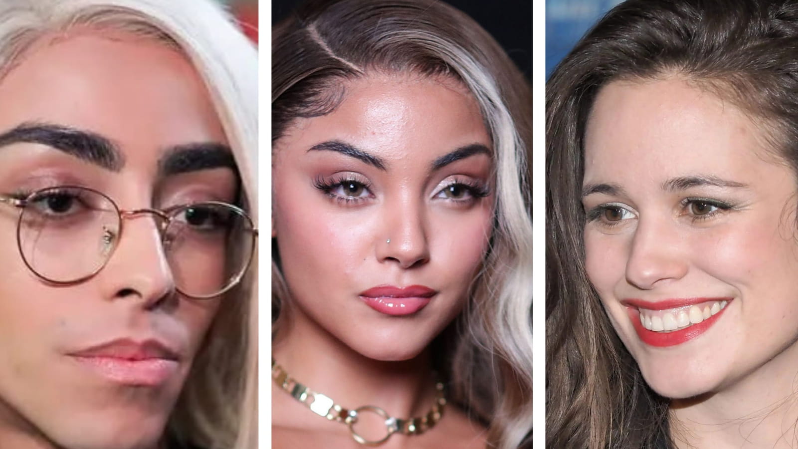 Bilal Hassani, Wejdene et Lucie Lucas