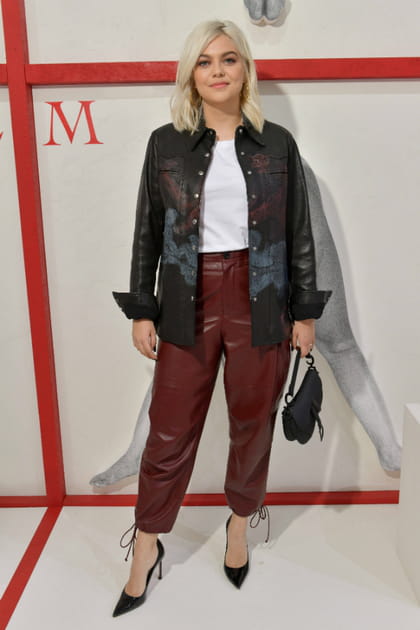 Louane au d&eacute;fil&eacute; Dior