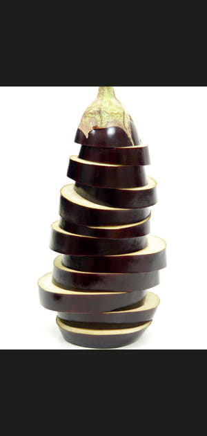 La fibre de l'aubergine