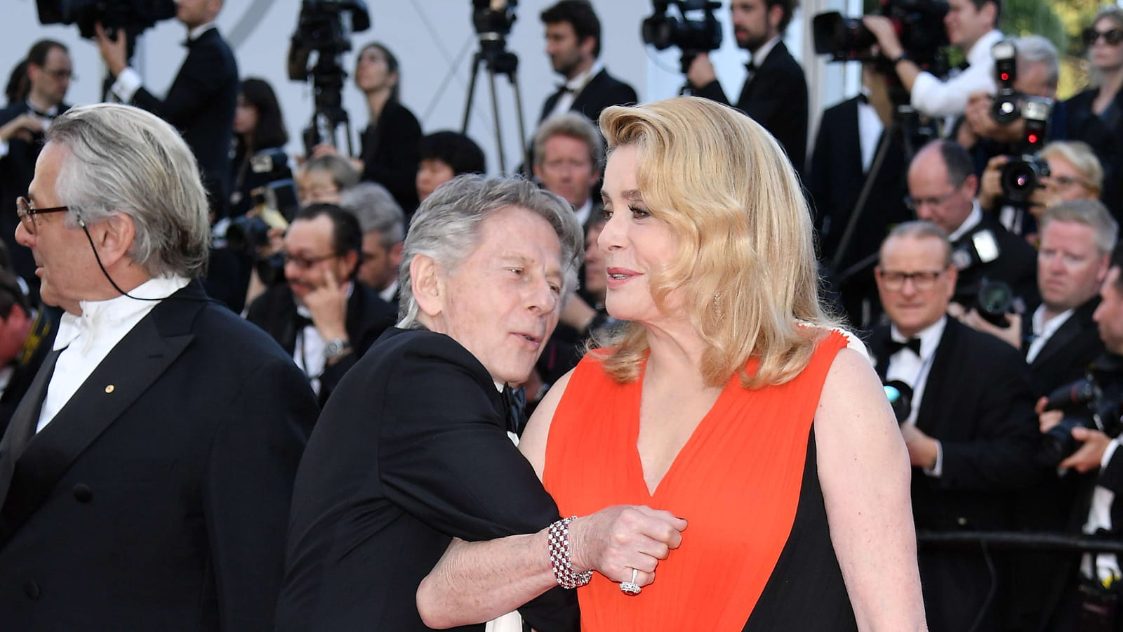 Catherine Deneuve et Roman Polanski 