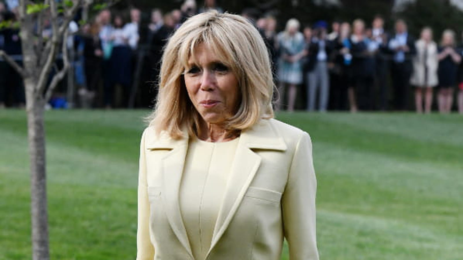 Brigitte Macron le 23 avril 2018