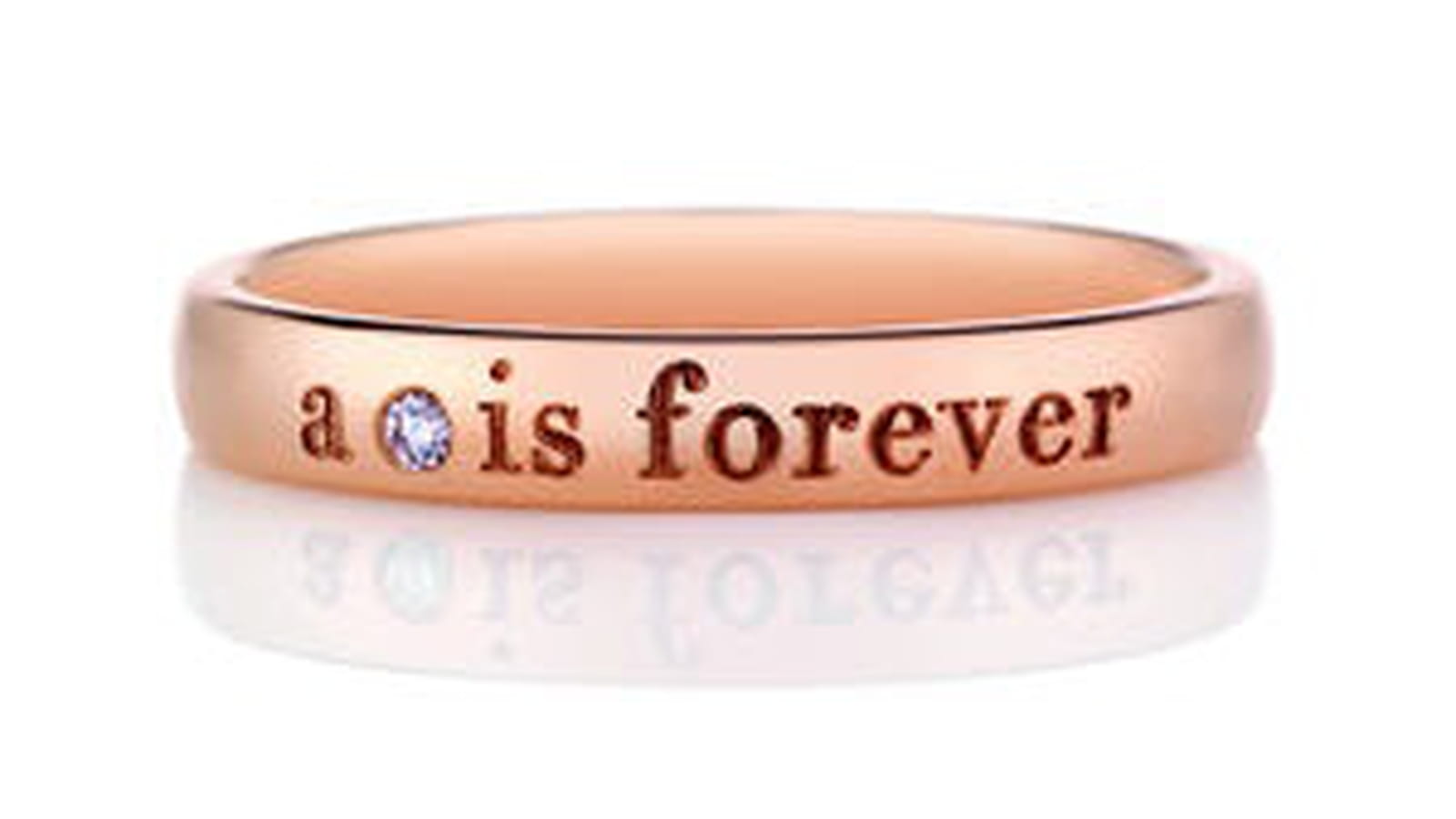 Bague "A diamond is forever" de De Beers