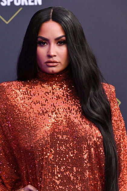 Stars et coloration&nbsp;: Demi Lovato en brune