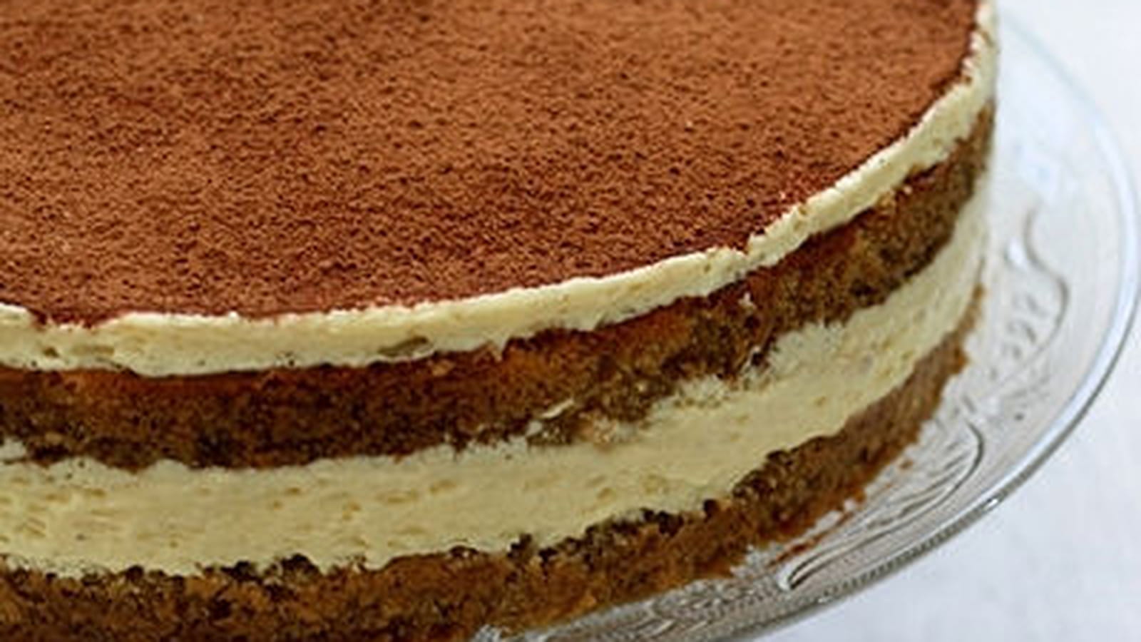 Tiramisu en version gâteau