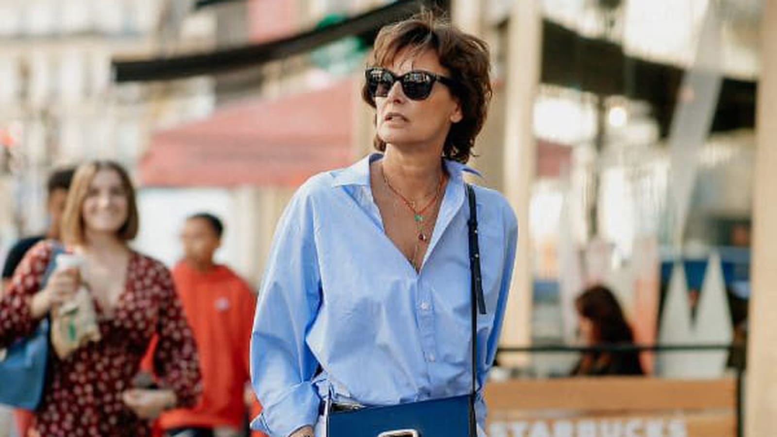 Inès de la Fressange le 4 juillet 2022