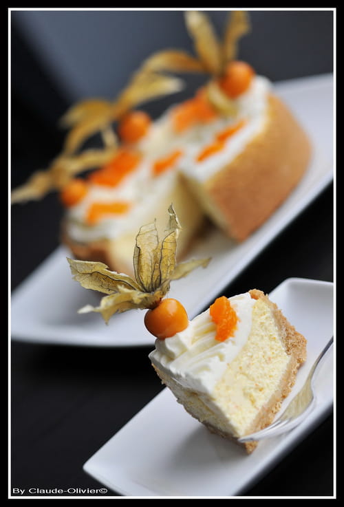 Cheesecake à la mandarine