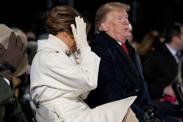 Melania Trump face à la vie