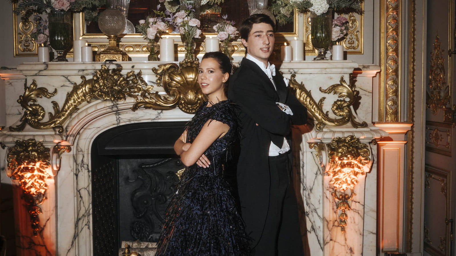 Princesse Eugenia von Hohenzollern et Comte Ascanio di Carpegna Brivio