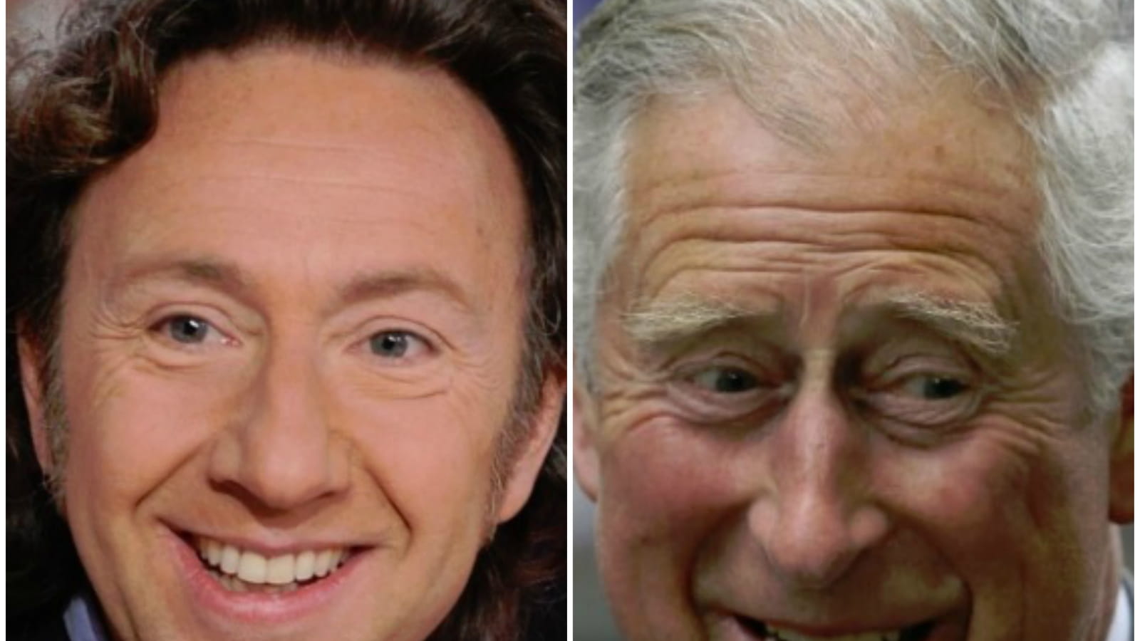 Stéphane Bern et le prince Charles 