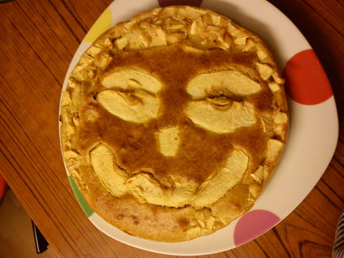 Gâteau aux pommes et à la cannelle