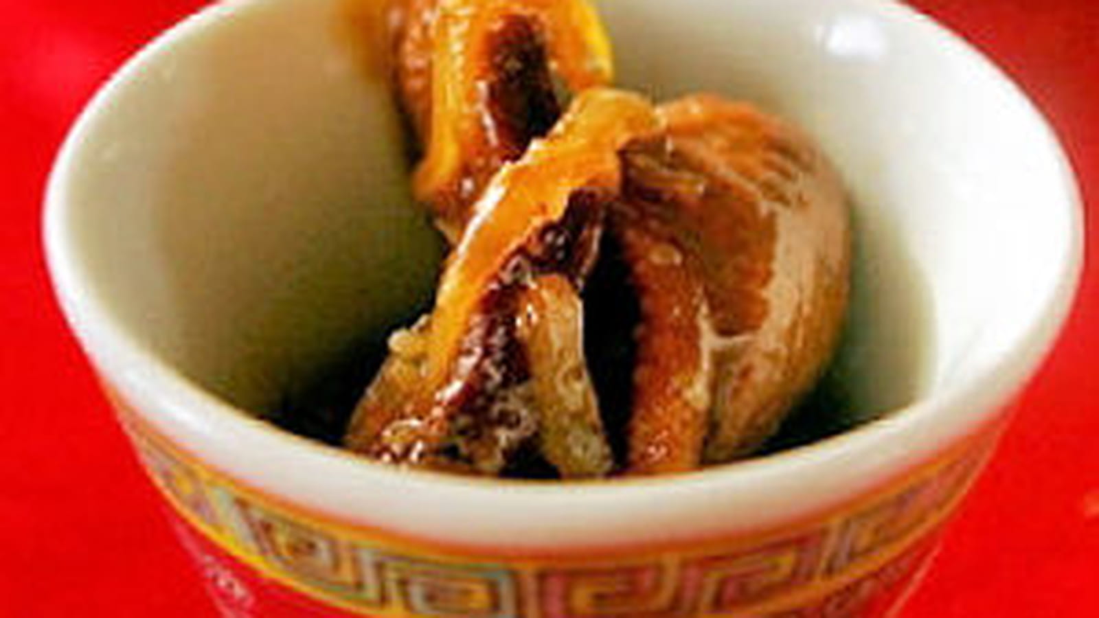 Wok de magret de canard aux oignons et au miel