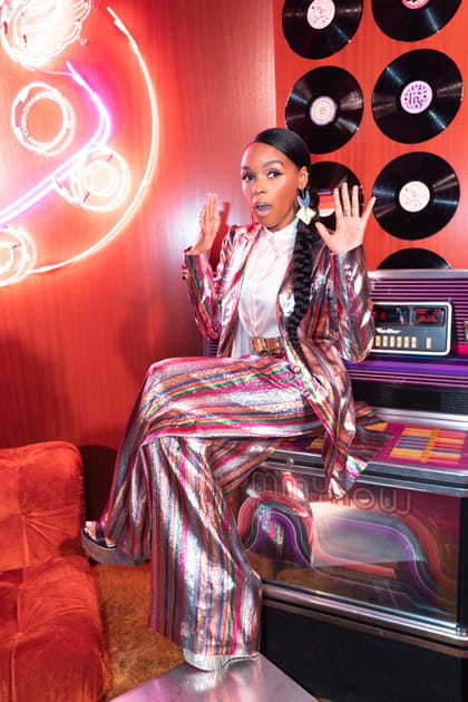 Janelle Monae au d&eacute;fil&eacute; Tommy Hilfiger