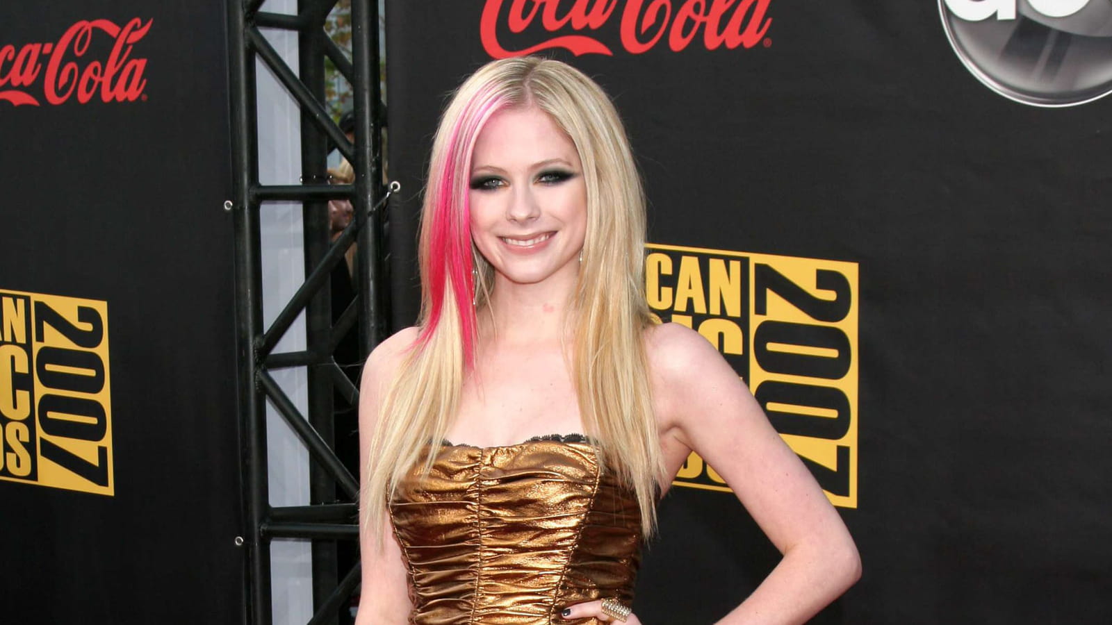 Avril Lavigne le 18 novembre 2007