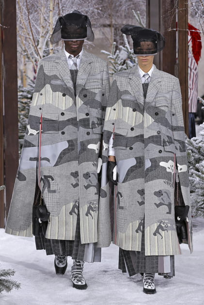 D&eacute;fil&eacute; Thom Browne automne-hiver 2020-2021