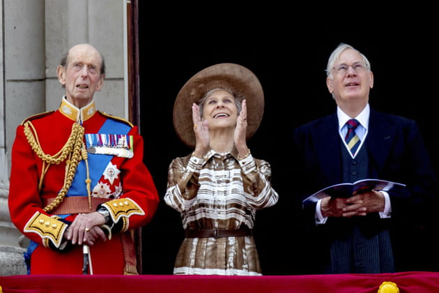 Birgitte, Duchesse de Gloucester, spectatrice conquise de Trooping the Colour