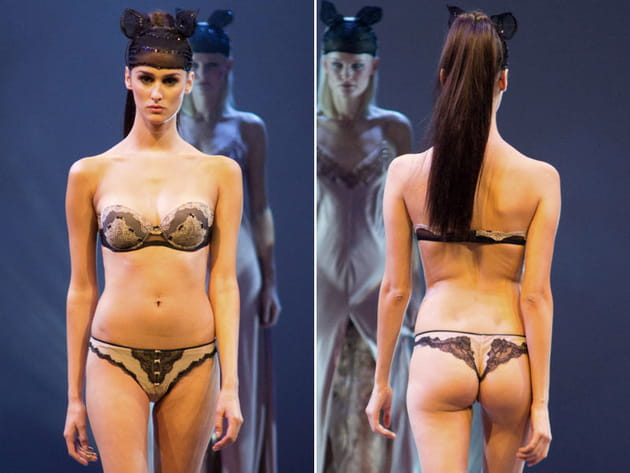 Soutien-gorge bandeau et string de Paladini