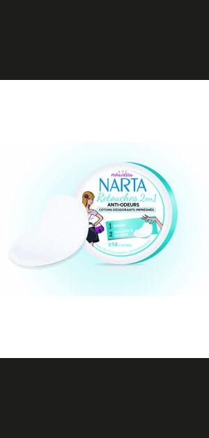 Les disques anti-odeurs de Narta