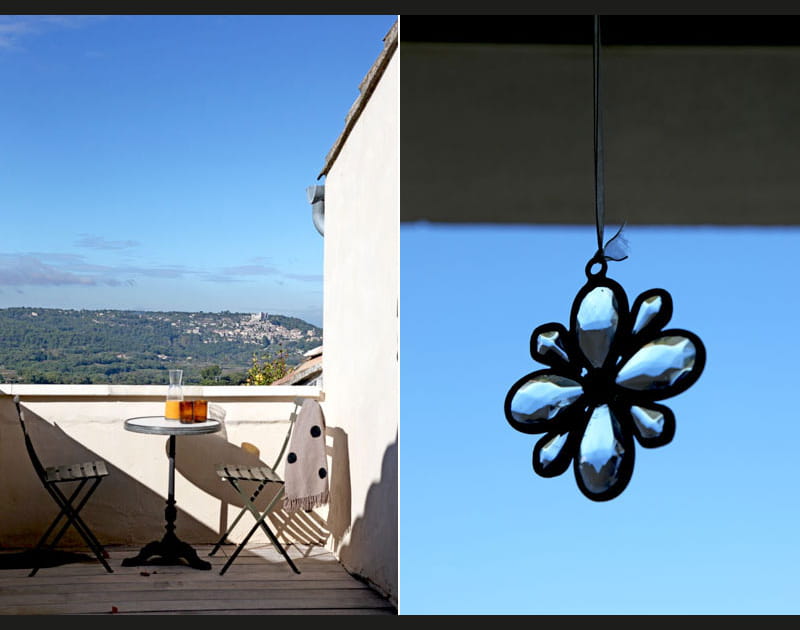 Terrasse sur Lacoste