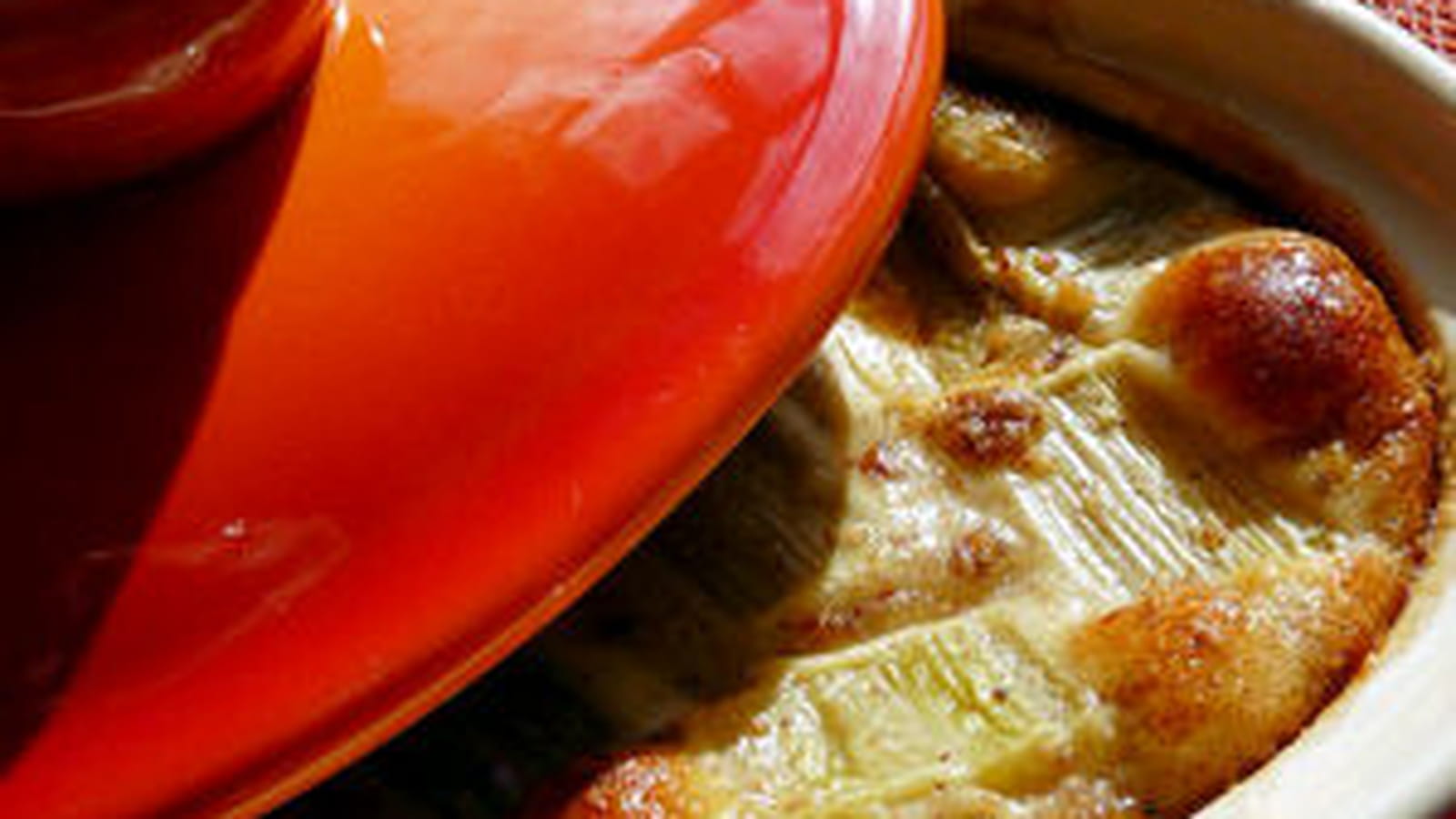 Gratin de rhubarbe