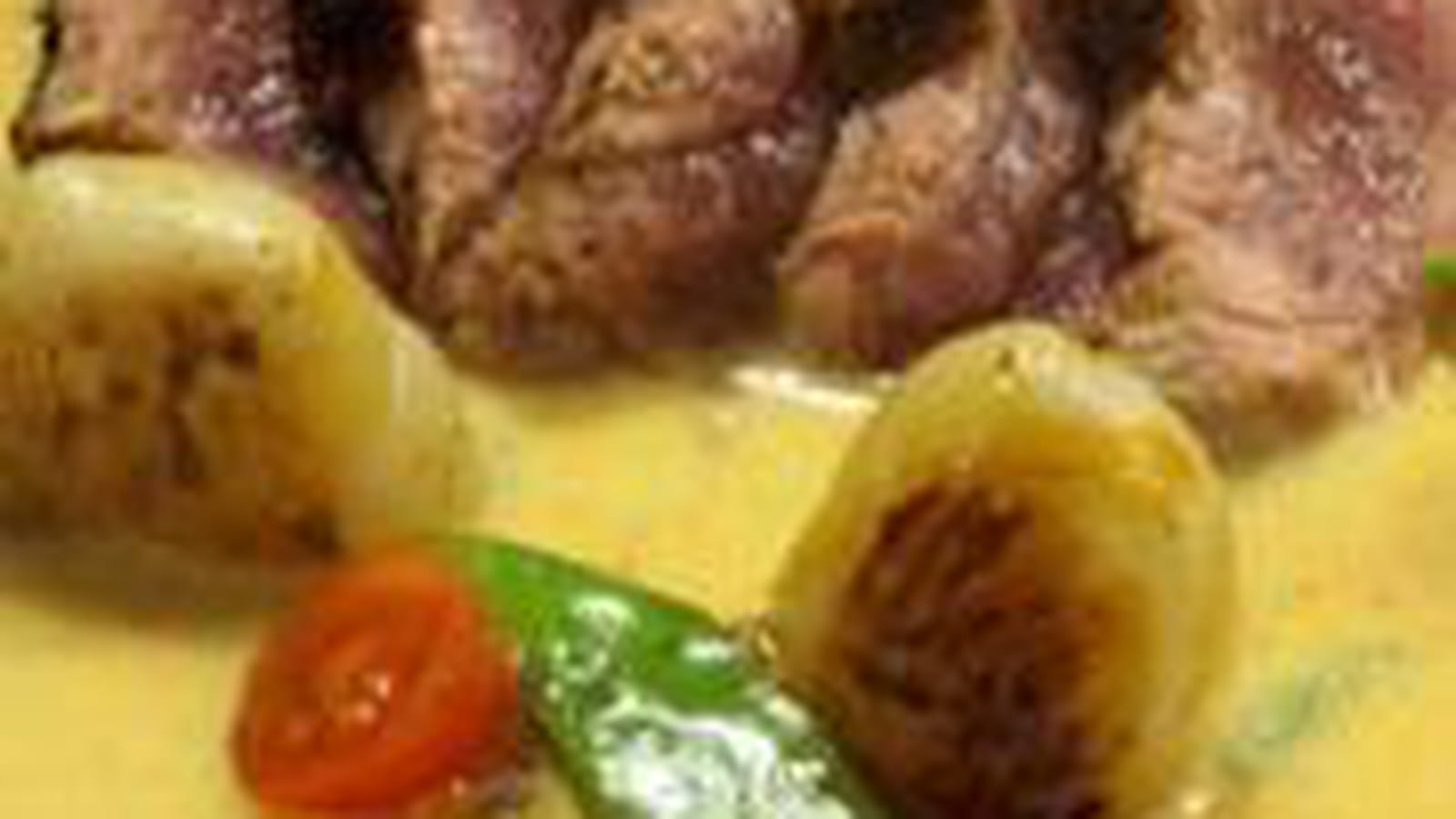 Magret de canard au curry