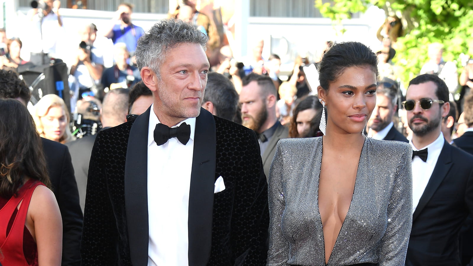Vincent Cassel et Tina Kunakey 