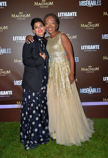 Nawell Madani et Nad&egrave;ge Beausson-Diagne, rayonnantes
