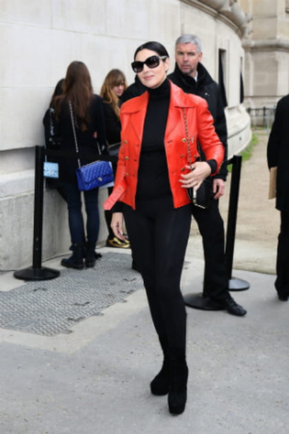 Monica Bellucci au défilé Chanel