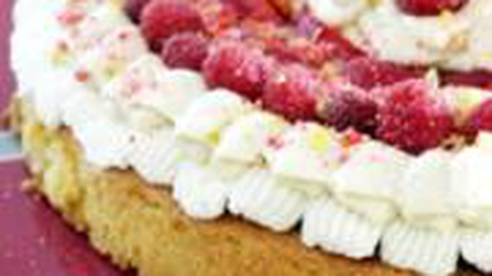 Tarte aux framboises